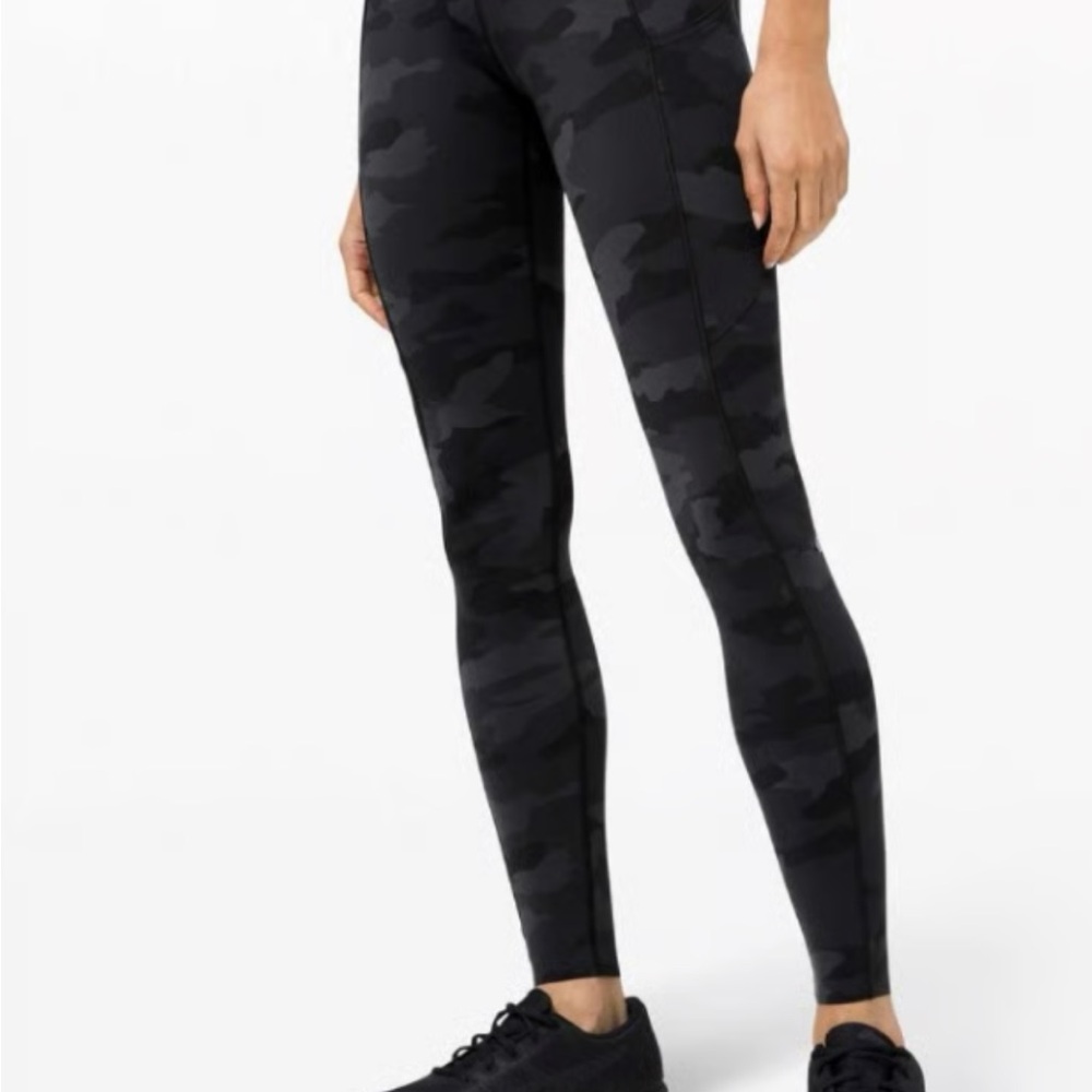 Lululemon Black Camo Leggings